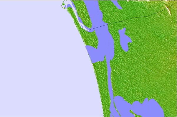 Locais de surf localizados perto de Playa Novillero