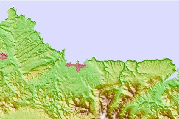Locais de surf localizados perto de Playa de Penarrubia