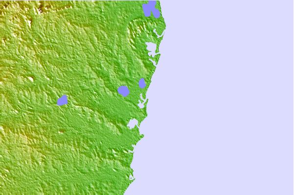 Locais de surf localizados perto de Pottuvil Point