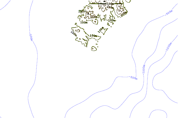 Litoral ao redor Prasonisi East Beach