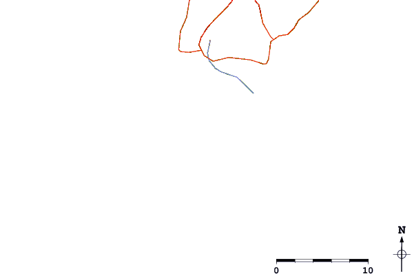 Estradas e rios ao redor Prasonisi East Beach