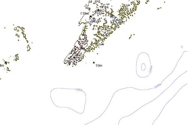 Litoral ao redor Psiu