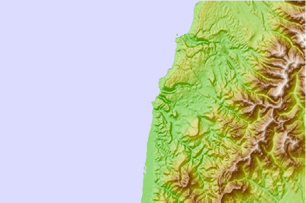 Locais de surf localizados perto de Punakaiki