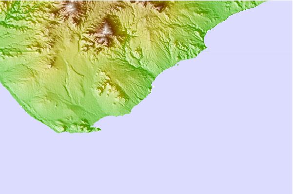 Locais de surf localizados perto de Rancho San Carlos