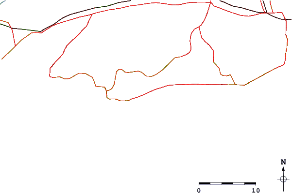 Estradas e rios ao redor Recreio