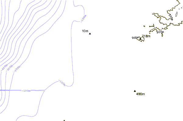 Litoral ao redor Renaca