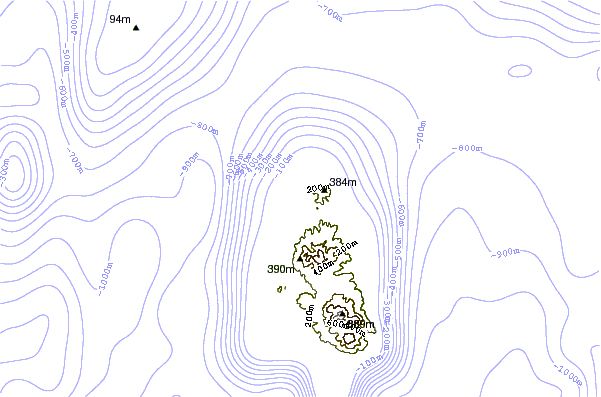 Litoral ao redor Rendezvous Point/Zen-Zone