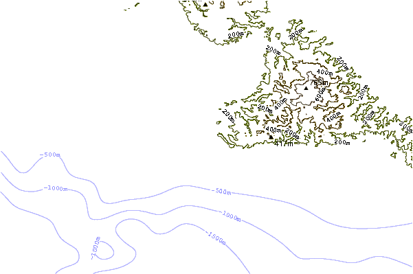 Litoral ao redor Rio Claro