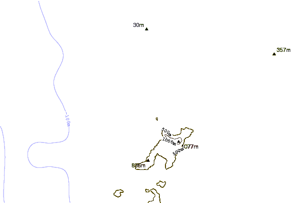 Litoral ao redor Rocklands