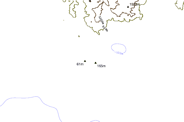 Litoral ao redor San Agostino (Gaeta)
