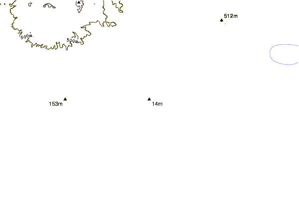 Litoral ao redor San Carlos Point