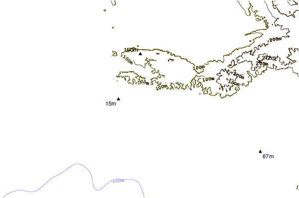Litoral ao redor Sausset les Pins