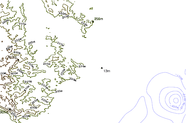 Litoral ao redor Sawtell