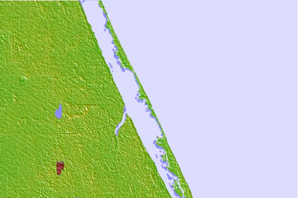 Locais de surf localizados perto de Sebastian Inlet-First Peak