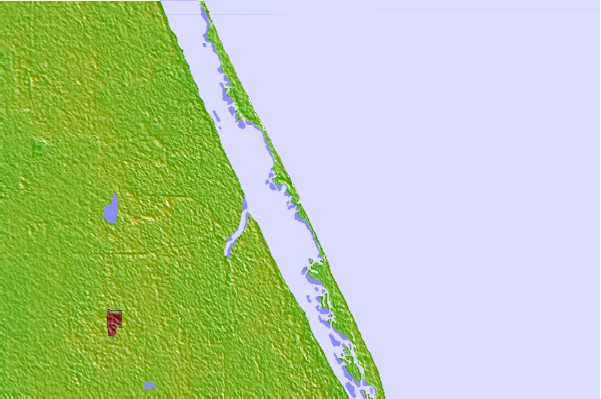 Locais de surf localizados perto de Sebastian Inlet-Third Peak