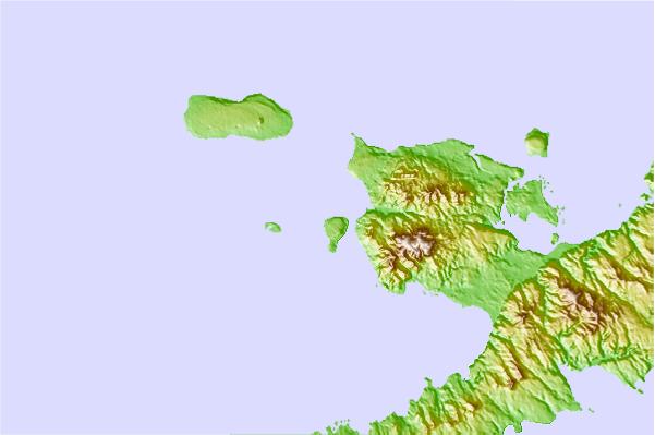 Locais de surf localizados perto de Sesako Island
