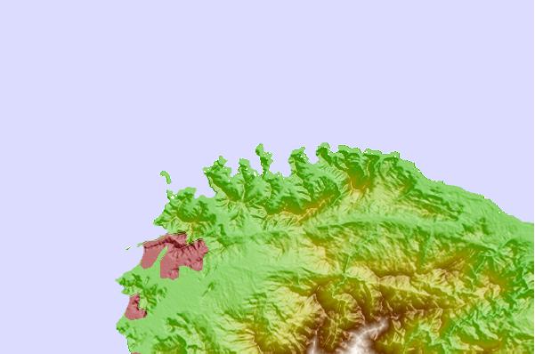 Locais de surf localizados perto de Siete Olas