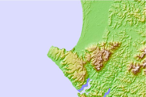 Locais de surf localizados perto de Shipwrecks Bay-Peaks