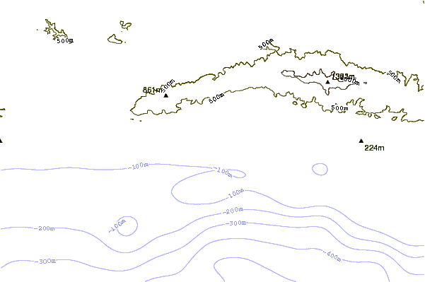 Litoral ao redor Tajiguas
