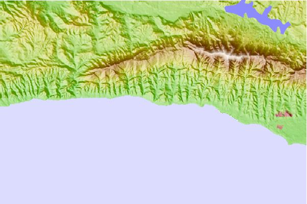 Locais de surf localizados perto de Tajiguas Ranch