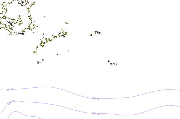 Litoral ao redor Tanjung A'an