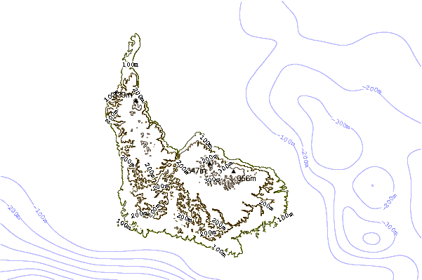 Litoral ao redor Tanjung Kucur