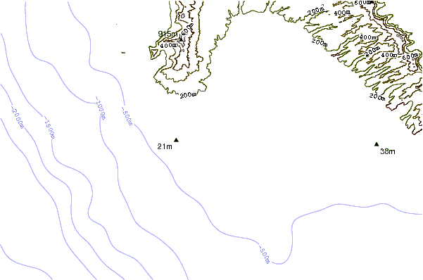 Litoral ao redor Tankers