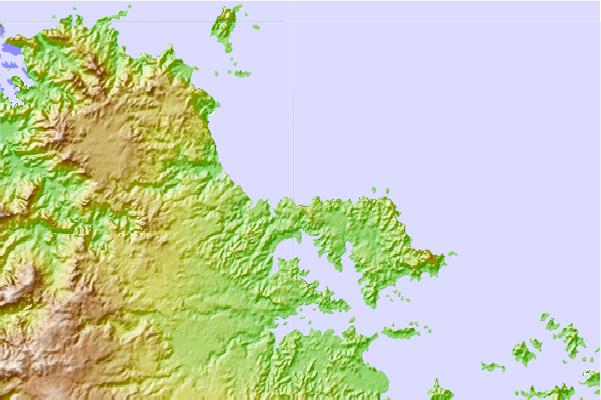 Locais de surf localizados perto de Taronui Bay-Bombora