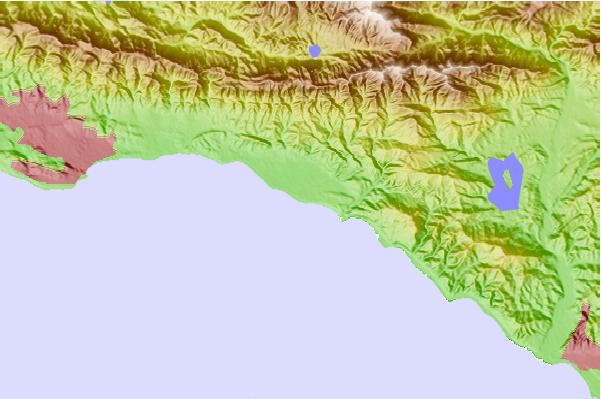 Locais de surf localizados perto de Tarpits