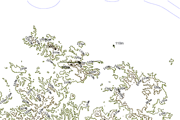 Litoral ao redor Taupo Bay
