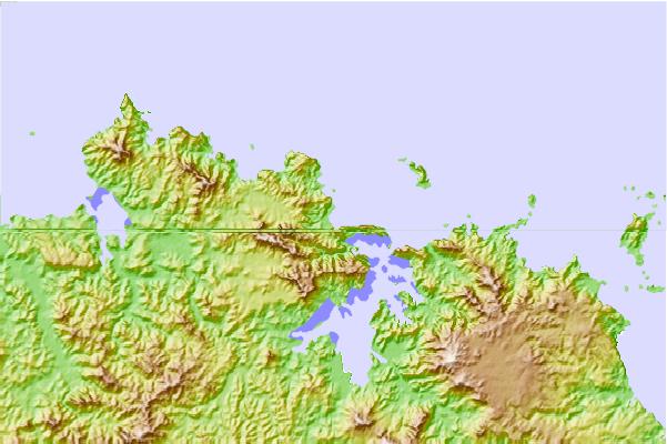 Locais de surf localizados perto de Taupo Bay