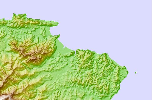 Locais de surf localizados perto de Te Araroa