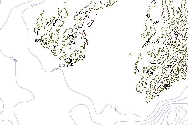 Litoral ao redor The Island (Island Bay)