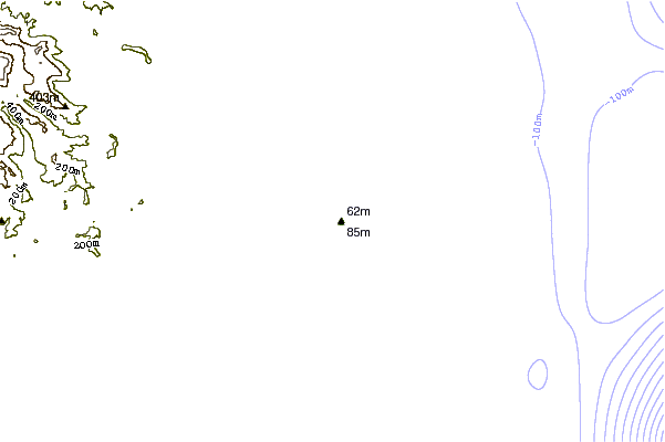 Litoral ao redor The Pass