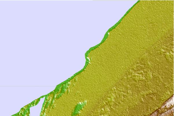 Locais de surf localizados perto de The Point
