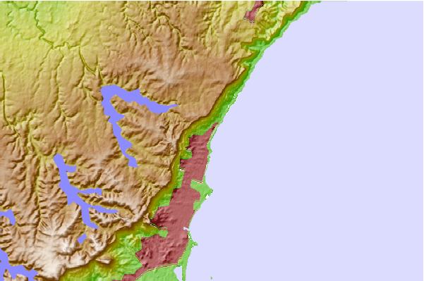 Locais de surf localizados perto de Thirroul