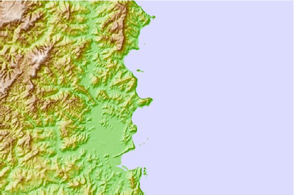 Locais de surf localizados perto de Three Points