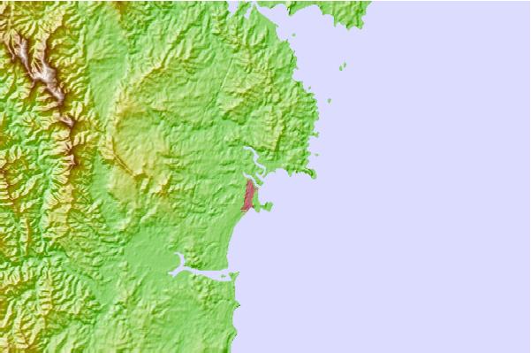 Locais de surf localizados perto de Tomaga Rivermouth