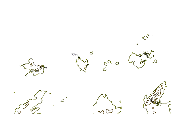 Litoral ao redor Trá Na Rosan