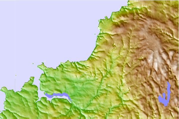 Locais de surf localizados perto de Tregardock