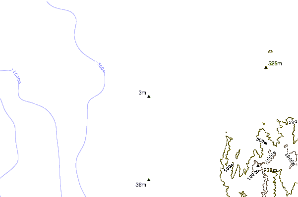 Litoral ao redor Turtle Head