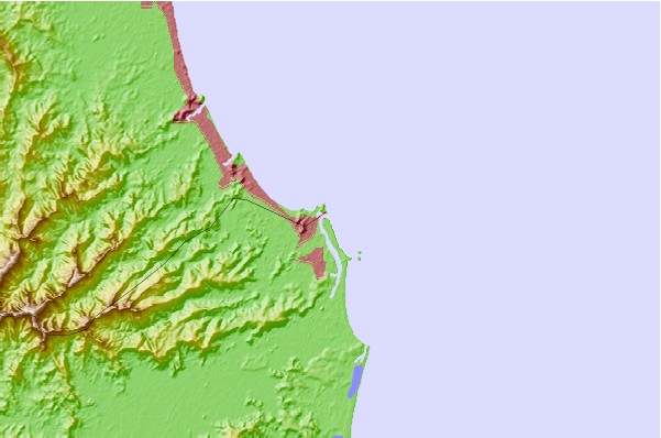 Locais de surf localizados perto de Tweed River Breakwall