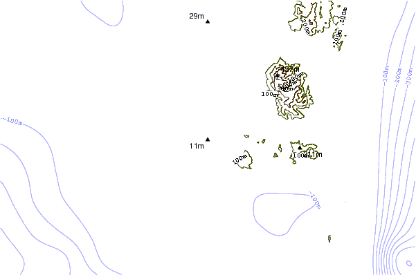 Litoral ao redor Twin Islands (South Andaman)