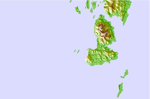 Locais de surf localizados perto de Twin Islands (South Andaman)