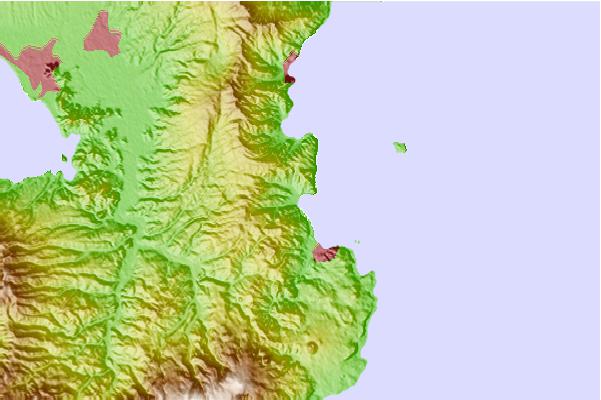 Locais de surf localizados perto de Usami