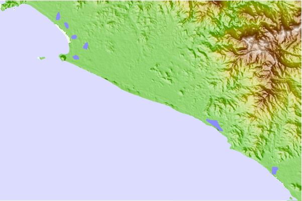 Locais de surf localizados perto de Villa Bonita