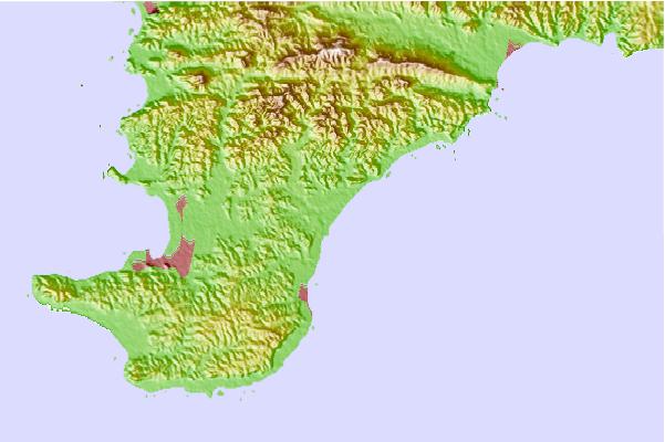 Locais de surf localizados perto de Wada Rivermouth