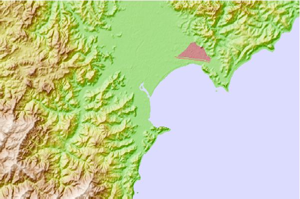 Locais de surf localizados perto de Waipaoa River