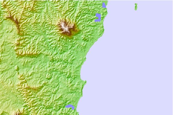 Locais de surf localizados perto de Wallaga Rivermouth