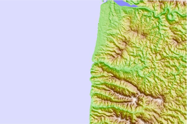 Locais de surf localizados perto de Yachats